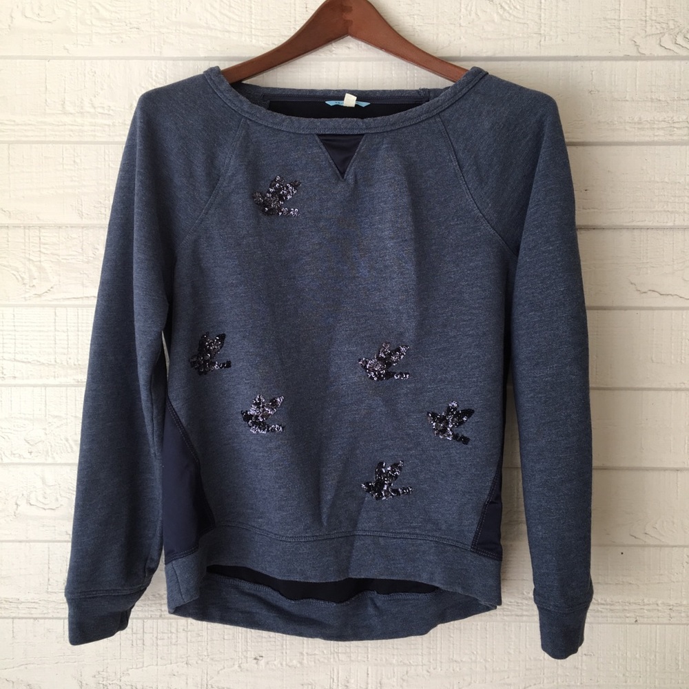 Sequin Bird Sweatshirt